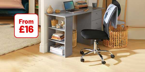 Office chairs from £16.